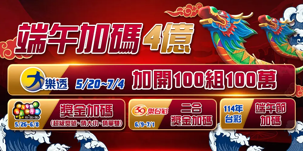 端午加碼 4 億 3A娛樂城