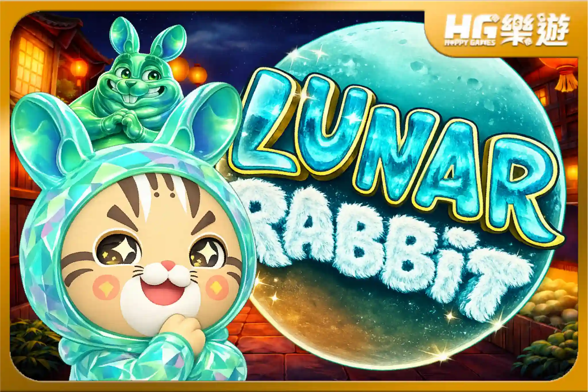 月兔《LUNAR RABBiT》✦ QT電子，靈兔映月｜開啟東方秘局